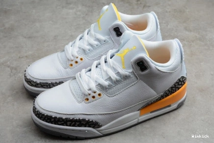 CK9246-108 Retro“Laser  JORDAN 3 Orange” 1010